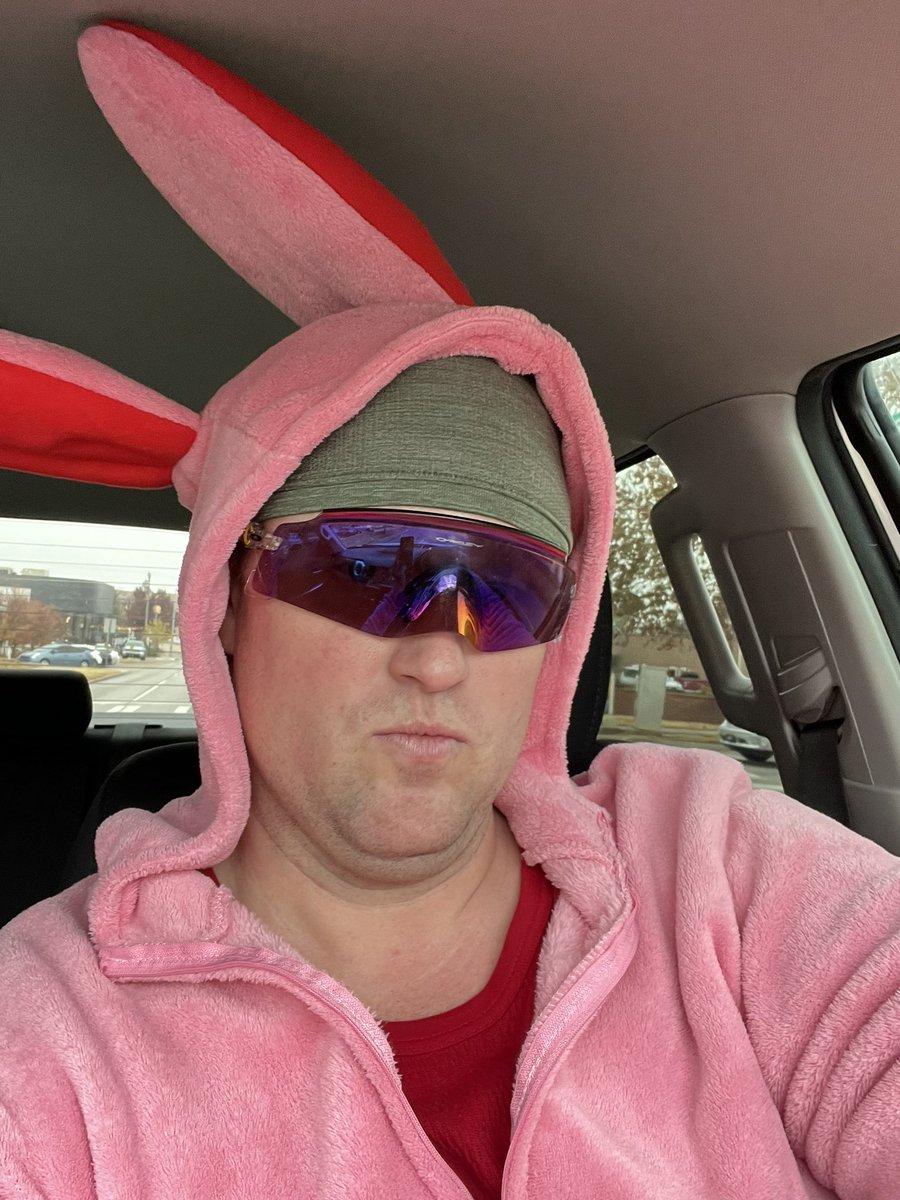 UnapologeticOU's tweet photo. My ears are too tall for my truck ceiling. #bunnyproblems https://t.co/YK8TB8vLmE