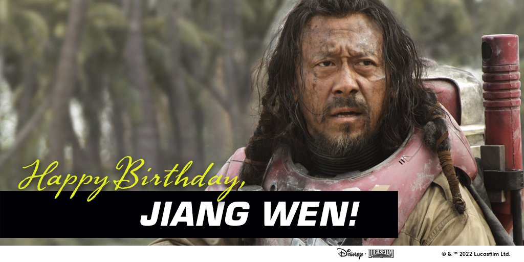 Happy Birthday, Jiang Wen! 