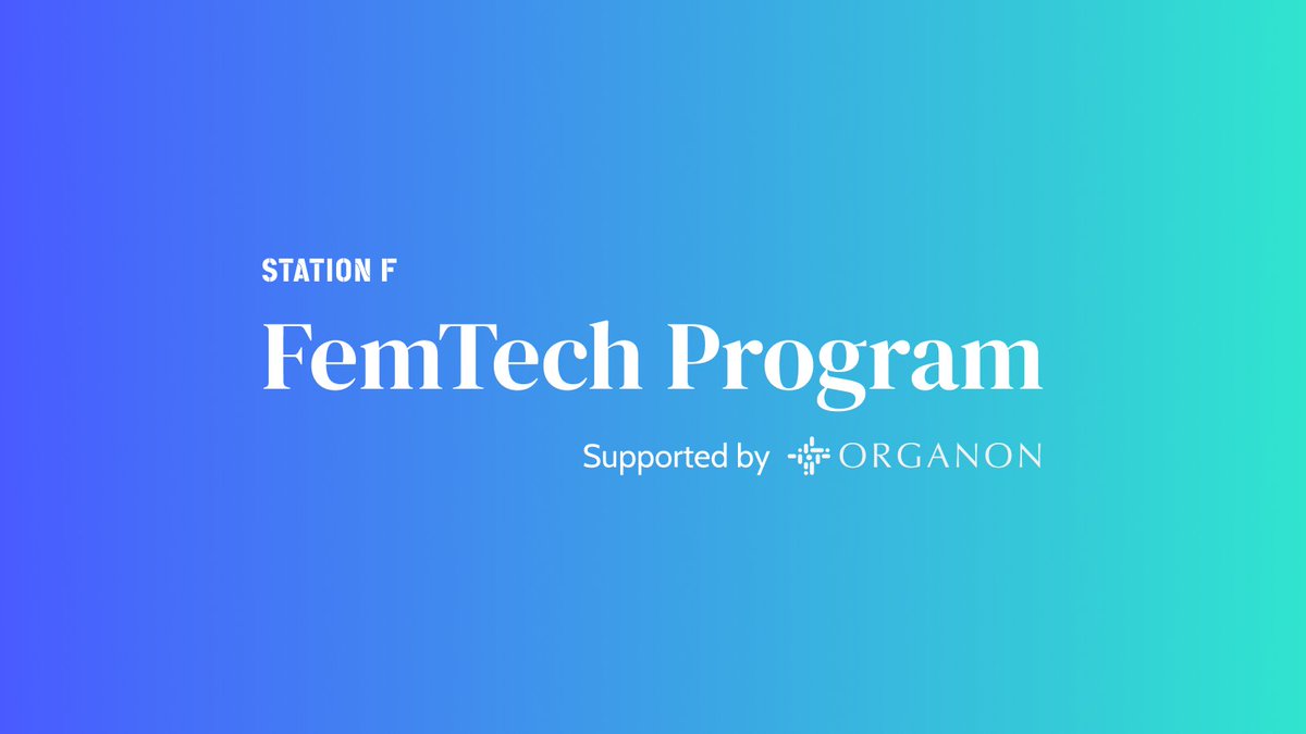 joinstationf's tweet image. You’re a #FemTech startup? Apply to batch 3 of STATION F’s #FemTechProgram before February 4, 2023 🔥

We are thrilled to welcome @OrganonFrance, the international women’s health laboratory, as main partner for this new season 🤩

stationf.co/news/station-f…