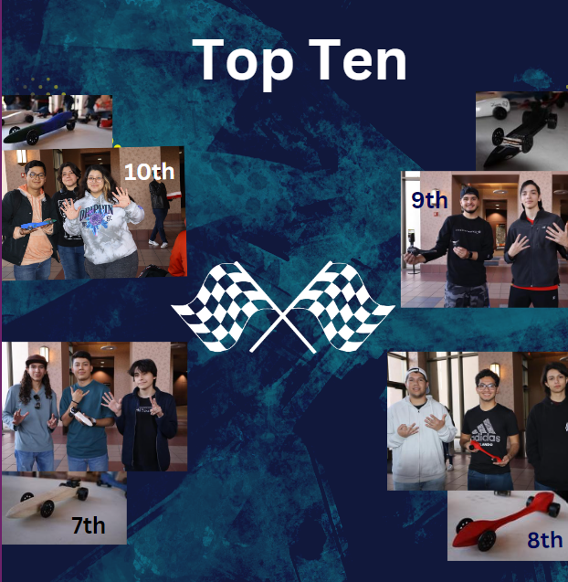 UTEPMechanical's tweet image. AME students competed in the 2022 dragster race this past Friday. The students had to use the skills they learned in Graphic and Design Fundamentals. Congratulations to all the students that competed!
#MajoringMechanical
#AdvancingAerospace