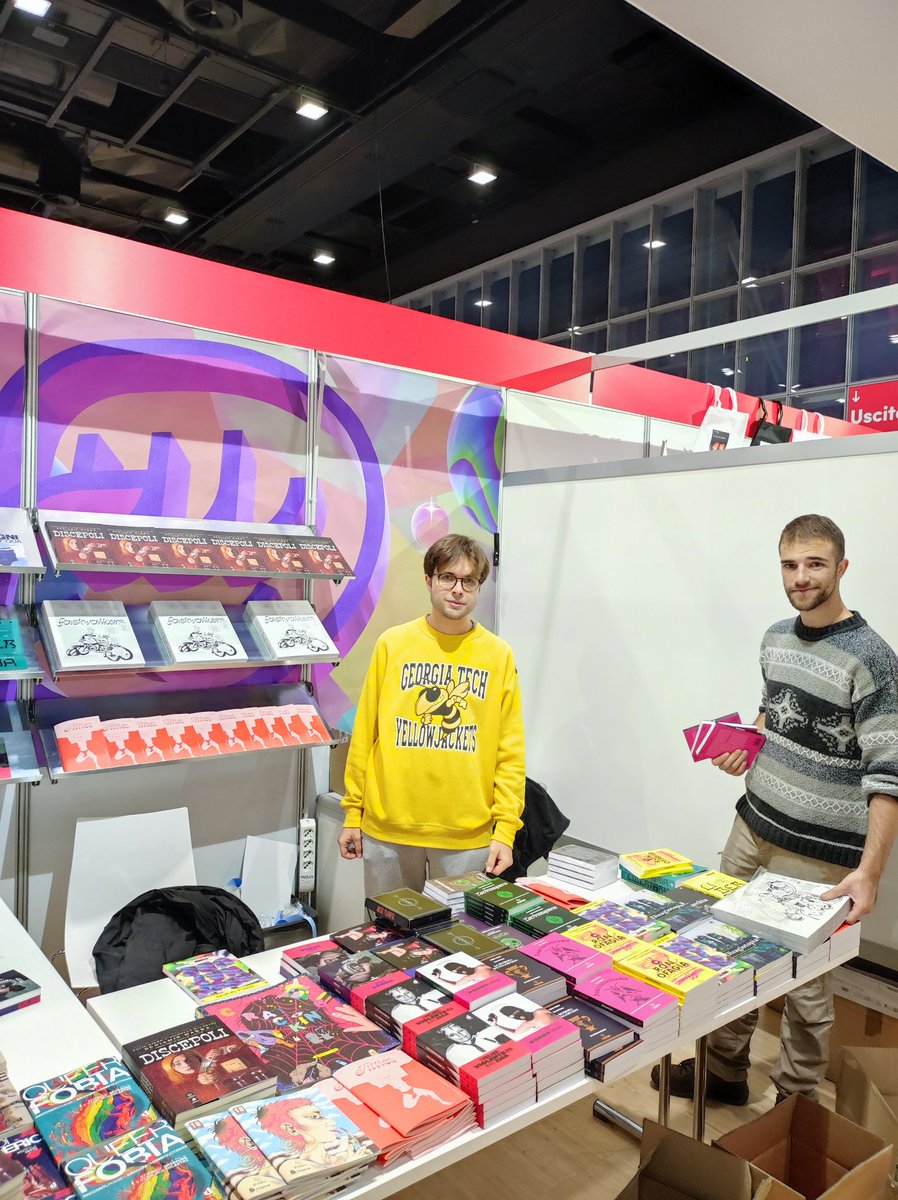 Oh, domani inizia Più libri più liberi e D Editore è pronta!

Veniteci a trovare allo stand F05!

👉 D EDITORE @ PLPL2022 👈