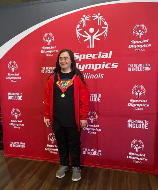 NTHSD219's tweet photo. Congratulations to Niles West senior, Taha Mohammed, for taking Gold at Special Olympics Bowling State this past weekend! We are so proud of you 🏅 https://t.co/FoKzwqOX8O