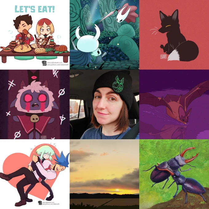 This year was full of experimenting and making things on a whim, consistency be damned. It's been a year of healing, and I made a lot of things I'm still proud of. Thanks for the consistency of your support in a very inconsistent year &lt;3
#artvsartist2022 #artvsartist 