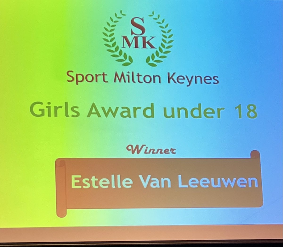 Lovely evening at the Sports Achiever of the Year awards , proud to say I Won Girls u18 award <a href="/SportMK2022/">SportMK</a> <a href="/MiltonKeynesBA/">Milton Keynes Badminton Academy</a>