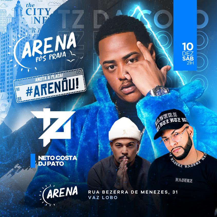 Arenourj's tweet photo. Dia 10 de Dezembro, sábado, tem @tzdacoronel no Espaço Arena em Vaz Lobo numa junção dos melhores eventos da Região #Arenou e #ArenaPosPraia fechando com chave de ouro o ano de 2022 !! https://t.co/hmwey5itmM