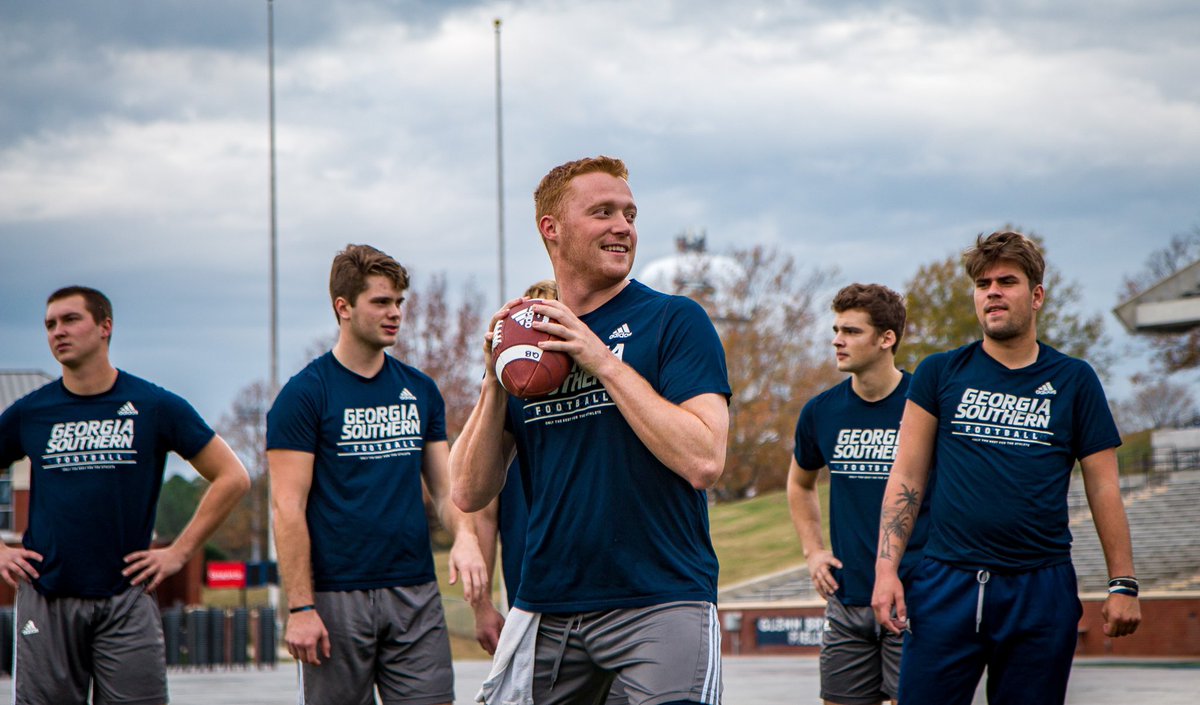 GSAthletics_FB's tweet photo. Job’s not finished.

#HailSouthern | #GATA https://t.co/c5B5n9Y9J0