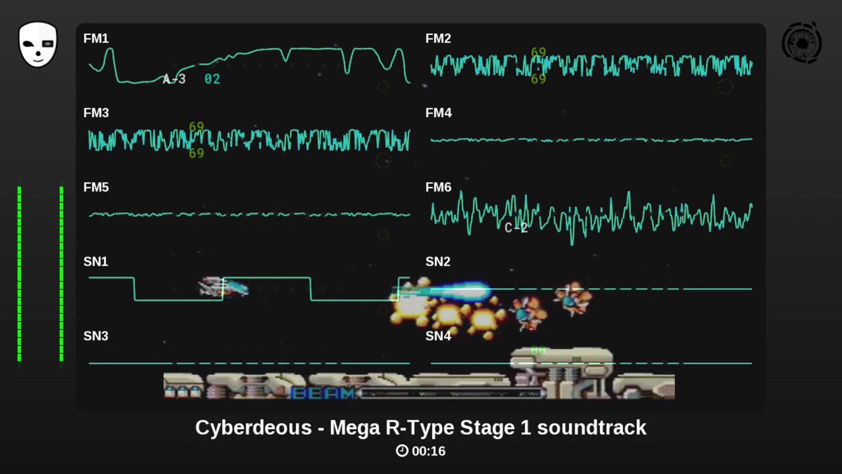 laurent_crouzet's tweet image. A soundtrack we are working on for the awesome @TheRoboZ project of porting R-type on #Sega Genesis / Mega Drive.

Made on @deflemask !
Video made with new export tool (since 1.1.5) of #deflemask

watch here -&amp;gt; youtu.be/wqVj_7lLkuQ