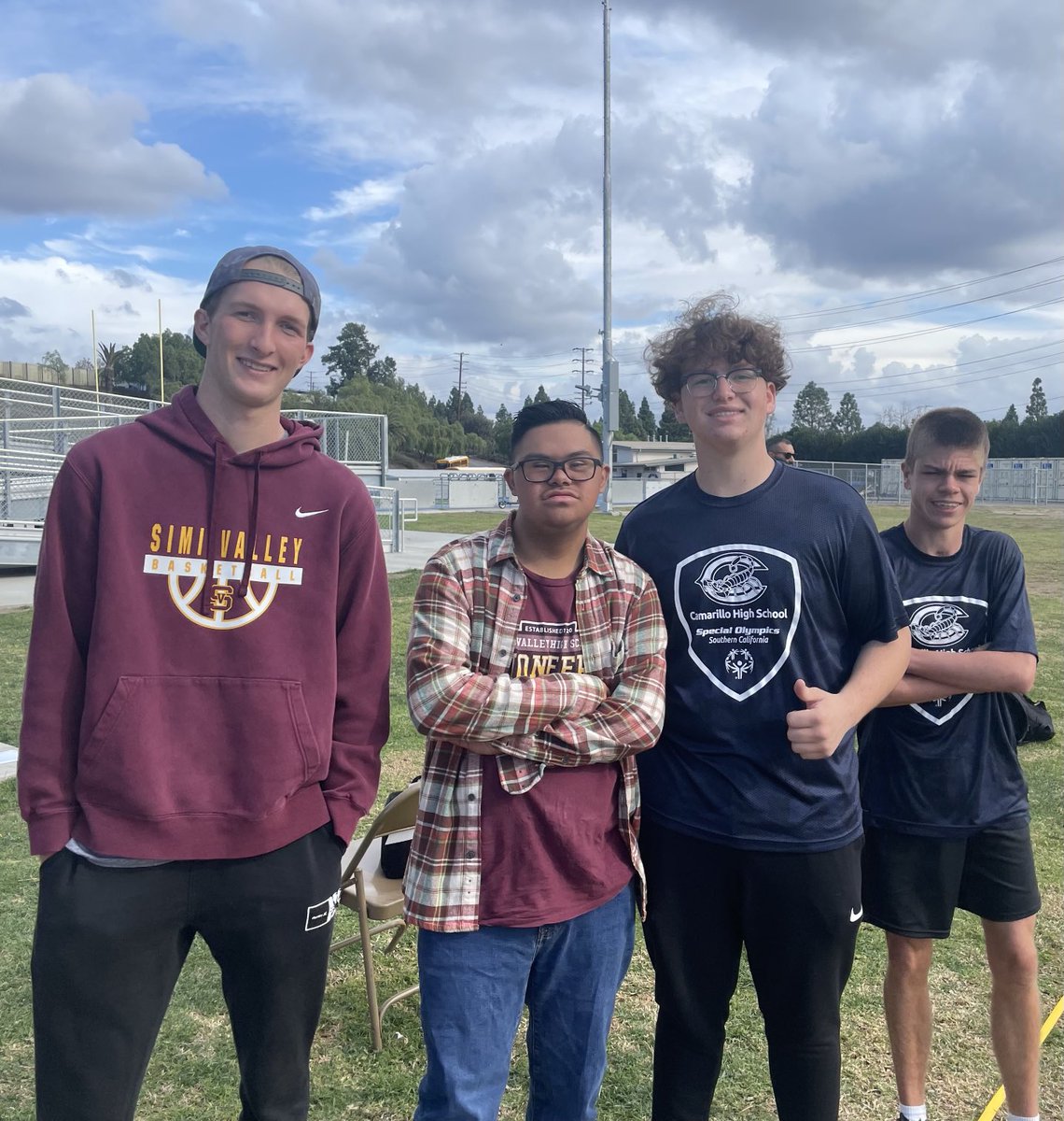 Thank you!!!  ⁦<a href="/CamHighSchool/">Cam High School</a>⁩ ⁦<a href="/CamHighAthletic/">Cam High Athletics</a>⁩ so much for hosting us. Amazing weather and great friends all across the county🌞#wearesocal