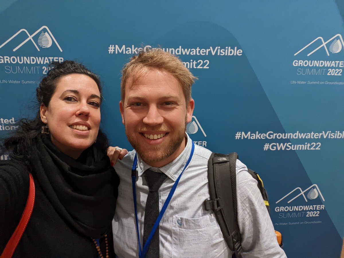 biralnas's tweet photo. Some pics from today's pre @GWSummit2022 (and my first in-person big event since 9/2019). So nice to finally meet &amp; hug many #groundwater friends, and to give a talk while seing people's faces 😊) #MakeGroundwaterVisible https://t.co/GfEWVJqeXj