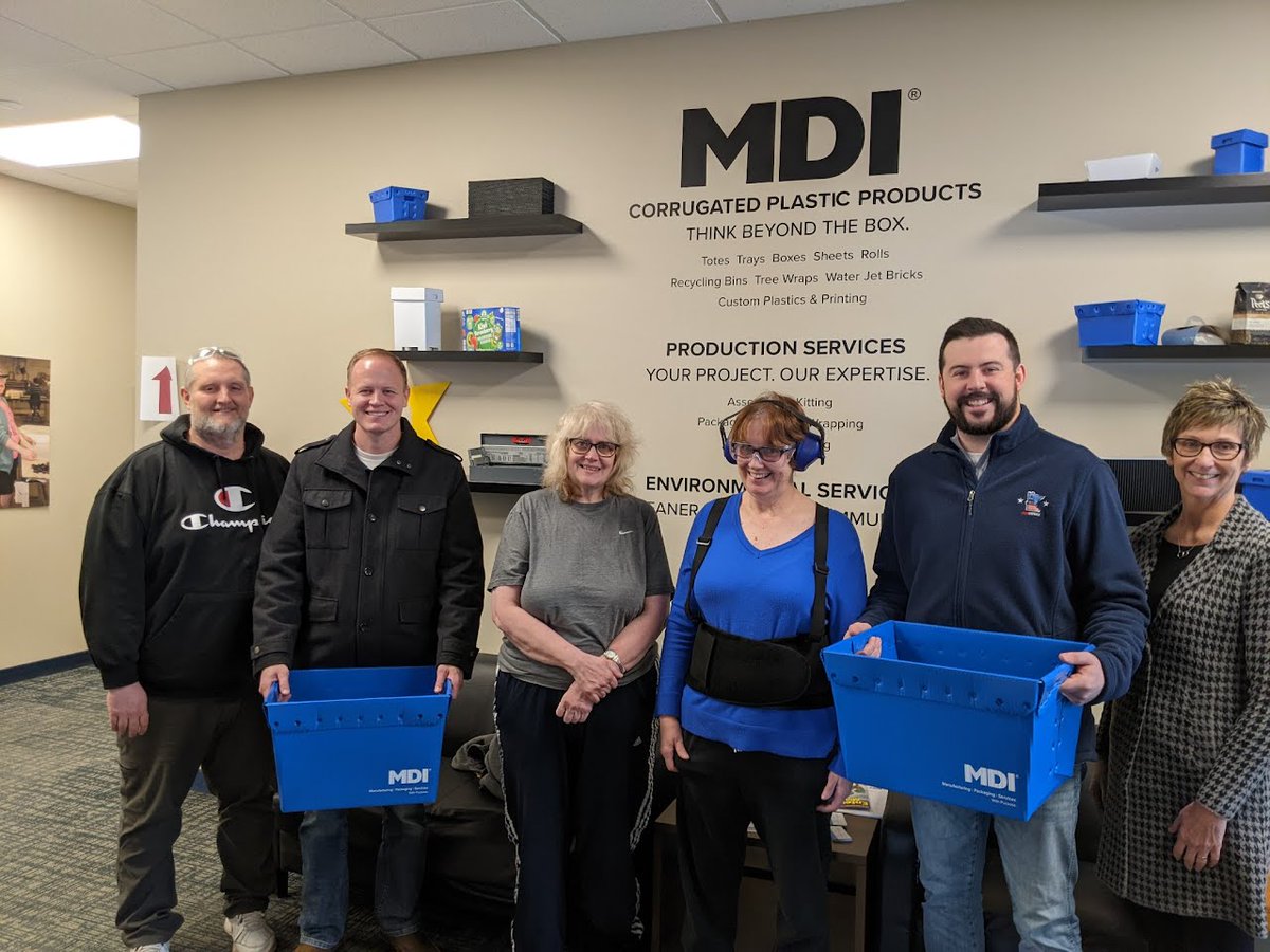 Thank you @SpencerIgoMN and @RobFarnsworthMN for visiting MDI's Hibbing site today! Helping guide the tour from MDI were Andy Tracy, Cindy Brandt, Doris Day, and Jeanne Eglinton.