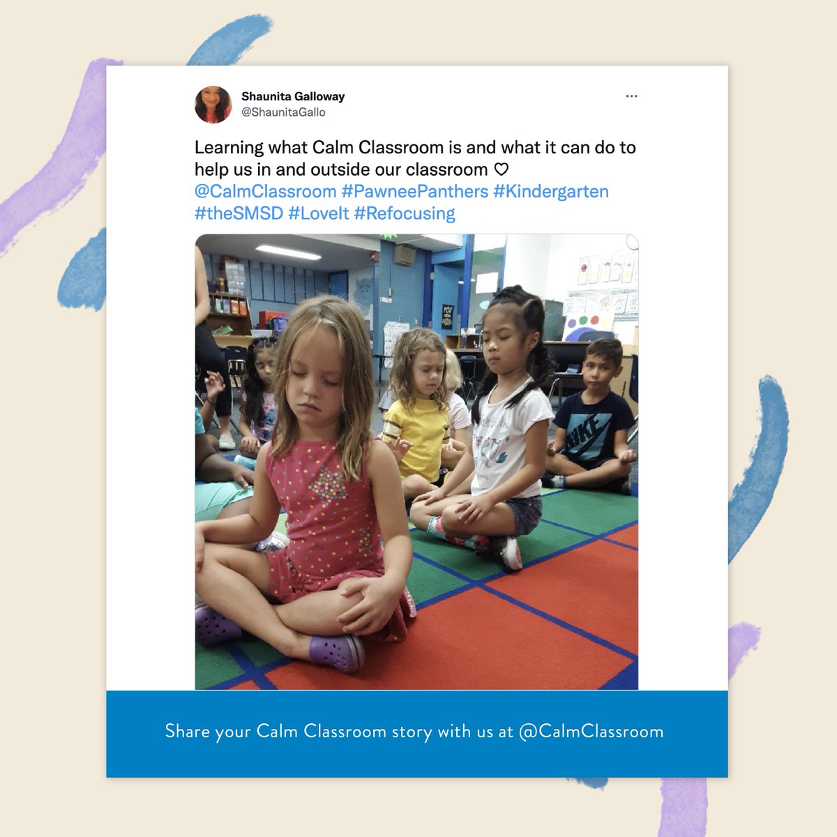 CalmClassroom's tweet photo. Regular breaks throughout the school day—from short brain breaks in the classroom to the longer break of recess—are not simply downtime for students. https://t.co/pavBVgy4ZK
