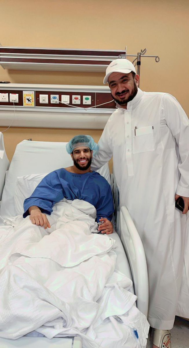 CLASSICO (@classicoooooo) on Twitter photo اجرى الكابتن فهد الجهني<a href="/f_alJohani32/">فهد الجهني</a>
عمليه جراحيه تكللت بالنجاح ولله الحمد
قدامك العافيه يانجم وترجع اقوى💪🏻 اجرى الكابتن فهد الجهني<a href="/f_alJohani32/">فهد الجهني</a>
عمليه جراحيه تكللت بالنجاح ولله الحمد
قدامك العافيه يانجم وترجع اقوى💪🏻