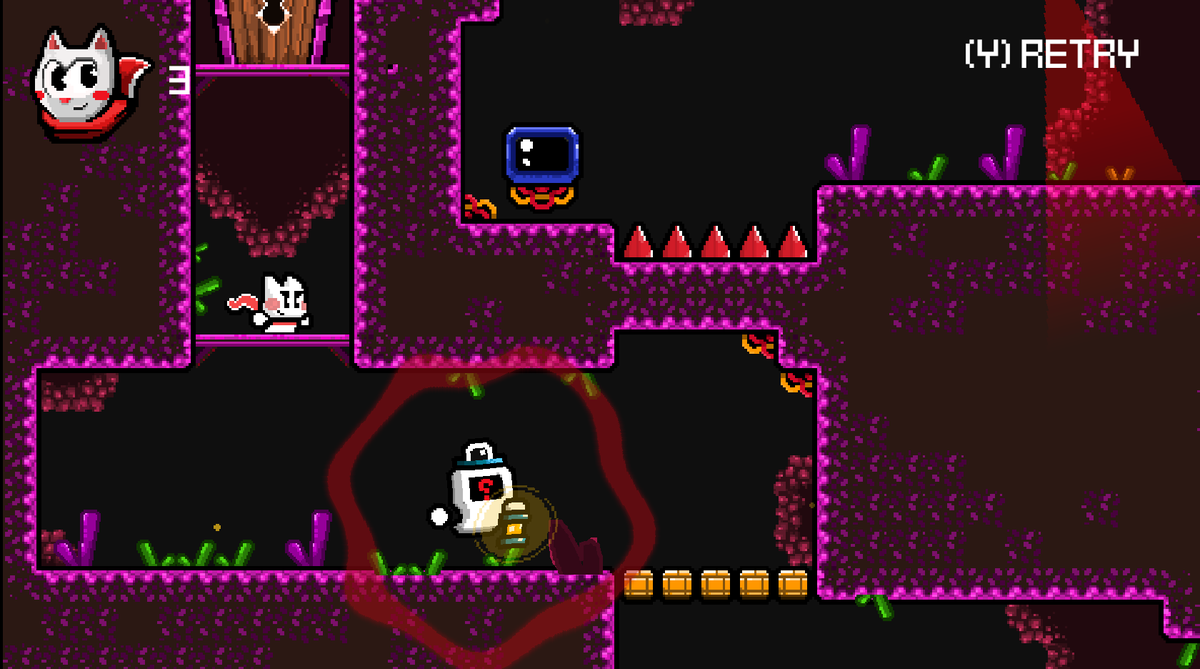 Angelo_Gamedev's tweet photo. WIP - Cat Souls. 
#indiedev #gamedev #pixelart https://t.co/7NGdwiKNM0