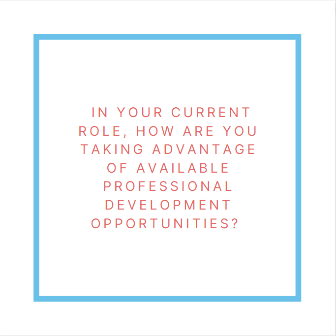 futuresinmotion's tweet photo. Career Journal Question:
In your current role, how are you taking advantage of available professional development opportunities?
#careeradvice #inspiration #jobsearch #purpose #motivation #ucsbalumni #resilience https://t.co/ycSVw2iwxJ