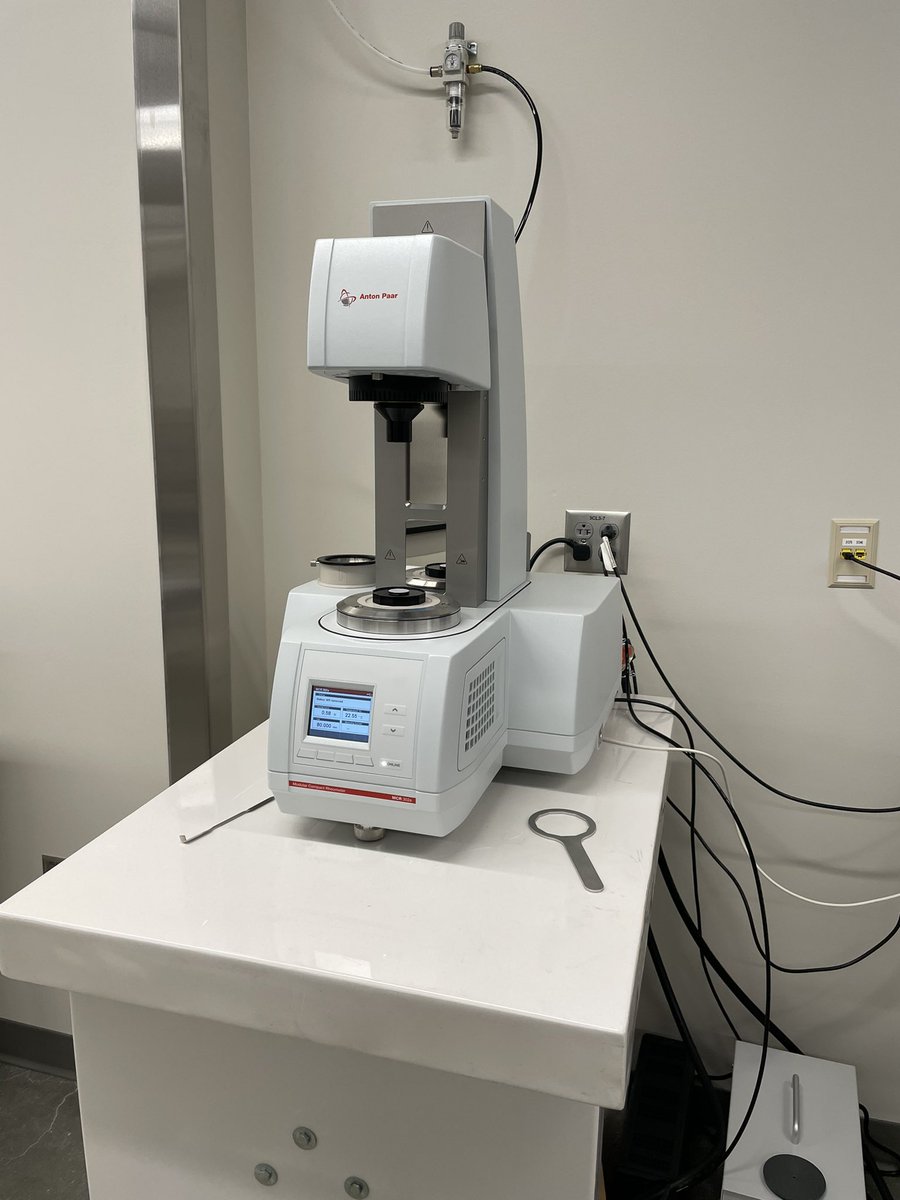 Dr_COB's tweet image. Our rheometer was installed today, and she’s a beaut!