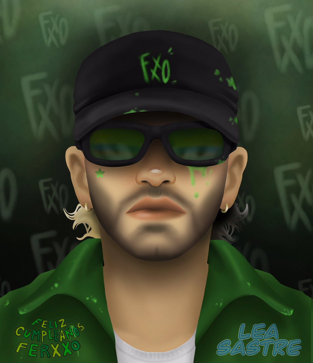 LeaSastre7's tweet photo. @ferxxo4 Aprovecho a dejar mi dibujo del ferxxo 💚💚 https://t.co/3mxHf1xdww