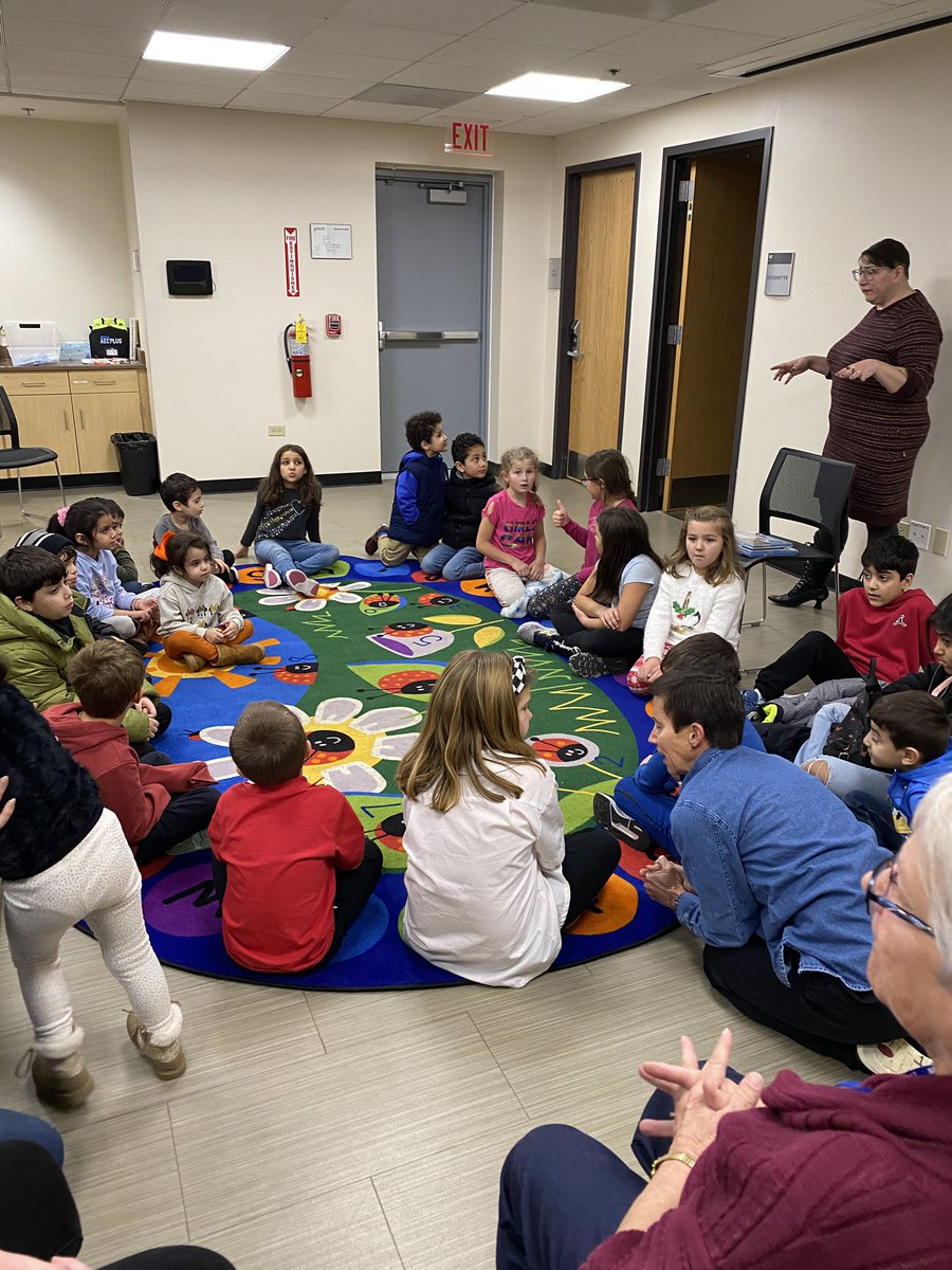 Dorn students at Green Hills Library