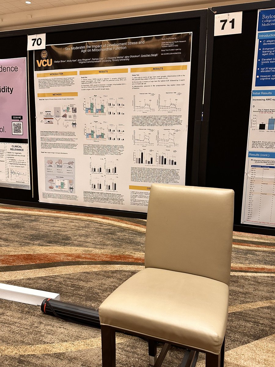 Thank you <a href="/ACNPorg/">ACNP</a> for providing an accommodation for me to have the option to sit while presenting my poster later today. #Dysautonomia #ACNP2022 <a href="/Dysautonomia/">Dysautonomia Intl.</a>