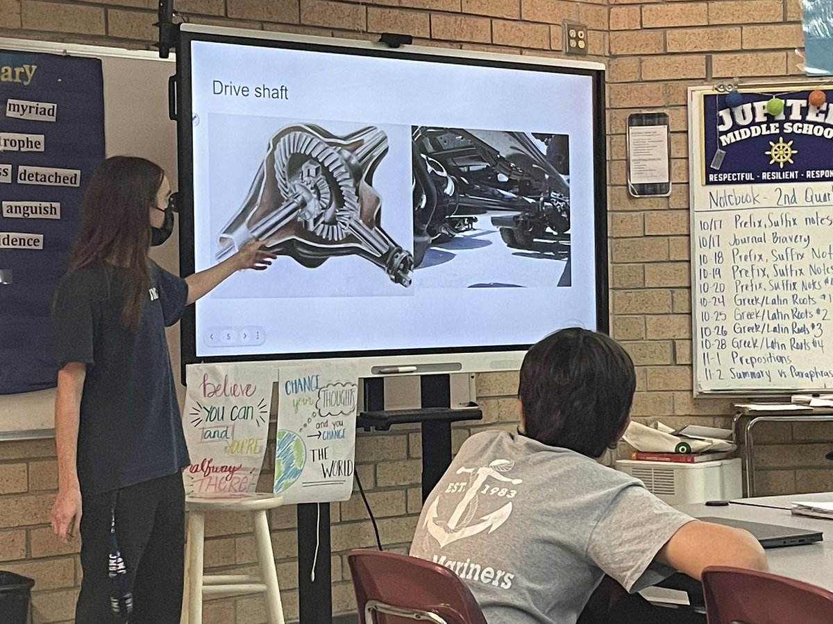 Streinsclass's tweet photo. New project: 5 minute teacher! Sts can volunteer to teach on topic of their choice during AR (study hall) time. Earn extra credit, practice pub speaking, and show knowledge outside of core content @Jupmiddle @ParticipateLrng #inclusion #thinkoutsidetheclassroom https://t.co/0lg87zbefh
