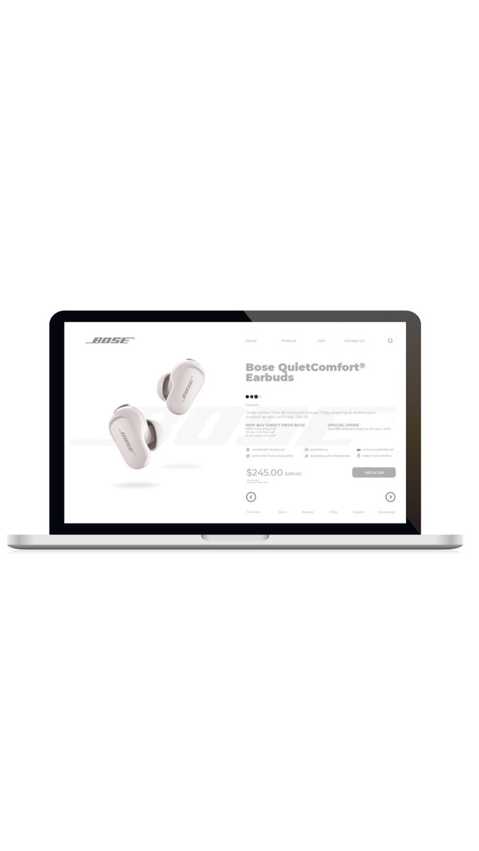 three_cuba's tweet photo. New brilliant concept for Bose! Clear and airly UX/UI design. Bose needs for changes! #mybose #uxdesign #uidesign #Rebranding #newvision #Website https://t.co/LteAErRizY