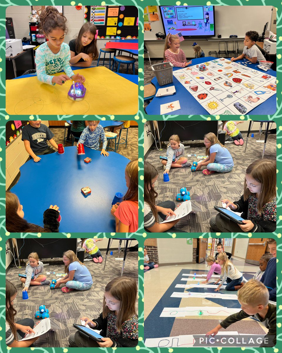 SarahGrahamPCSD's tweet image. Ozobots, blue bots, Dash, and Edison robots, oh my!! Check out @BHES_Wolfpups in @LGregaydis STEM class working on their Hour of Code projects! @pauldingboe #PauldingSTEM #HourOfCode2022