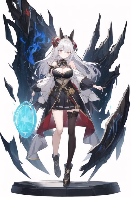 AIgacha SSR 魔女シリーズちちぷいさんで更新しましたー
#NovelAI 
#AIイラスト 
鋼の魔女 