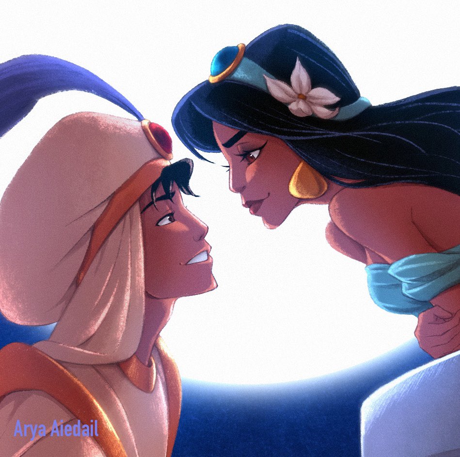 Hii! I have finally time to draw 🥺 I really missed it 🥺
I decided to redraw some Disney scenes, I Hope you will enjoy these versions ❤️
#disney #aladdin #jasmine #aladdinandjasmine #disneyfanart #disneyprincess