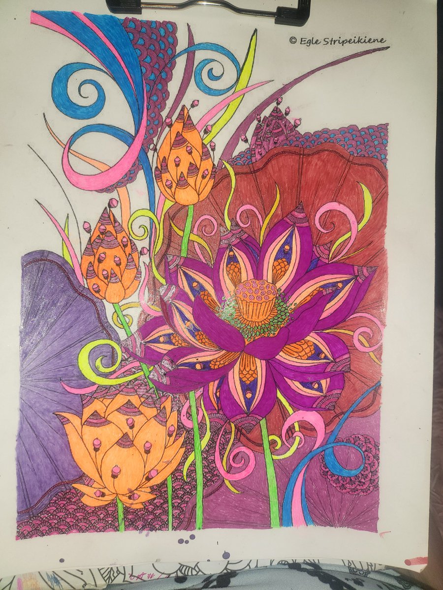 It's in the colors of my life that I find myself.