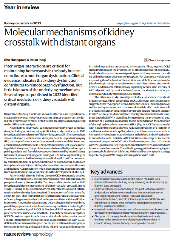 Nature Reviews Nephrology tweet media