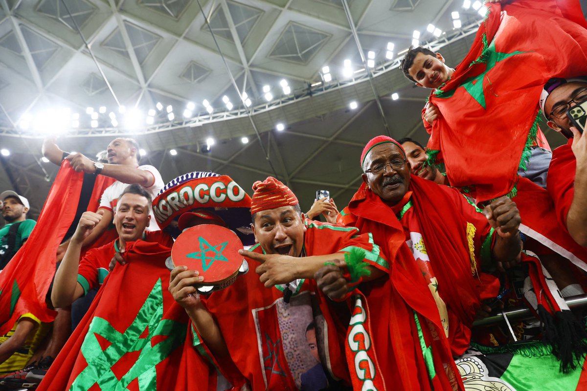 MOROCCO HAS SHOCKED THE WORLD! 🤯

The Moroccans advance to the quarterfinals after eliminating SPAIN in PENALTIES! 

#MOR #ESP #FIFAWorldCup #Qatar2022