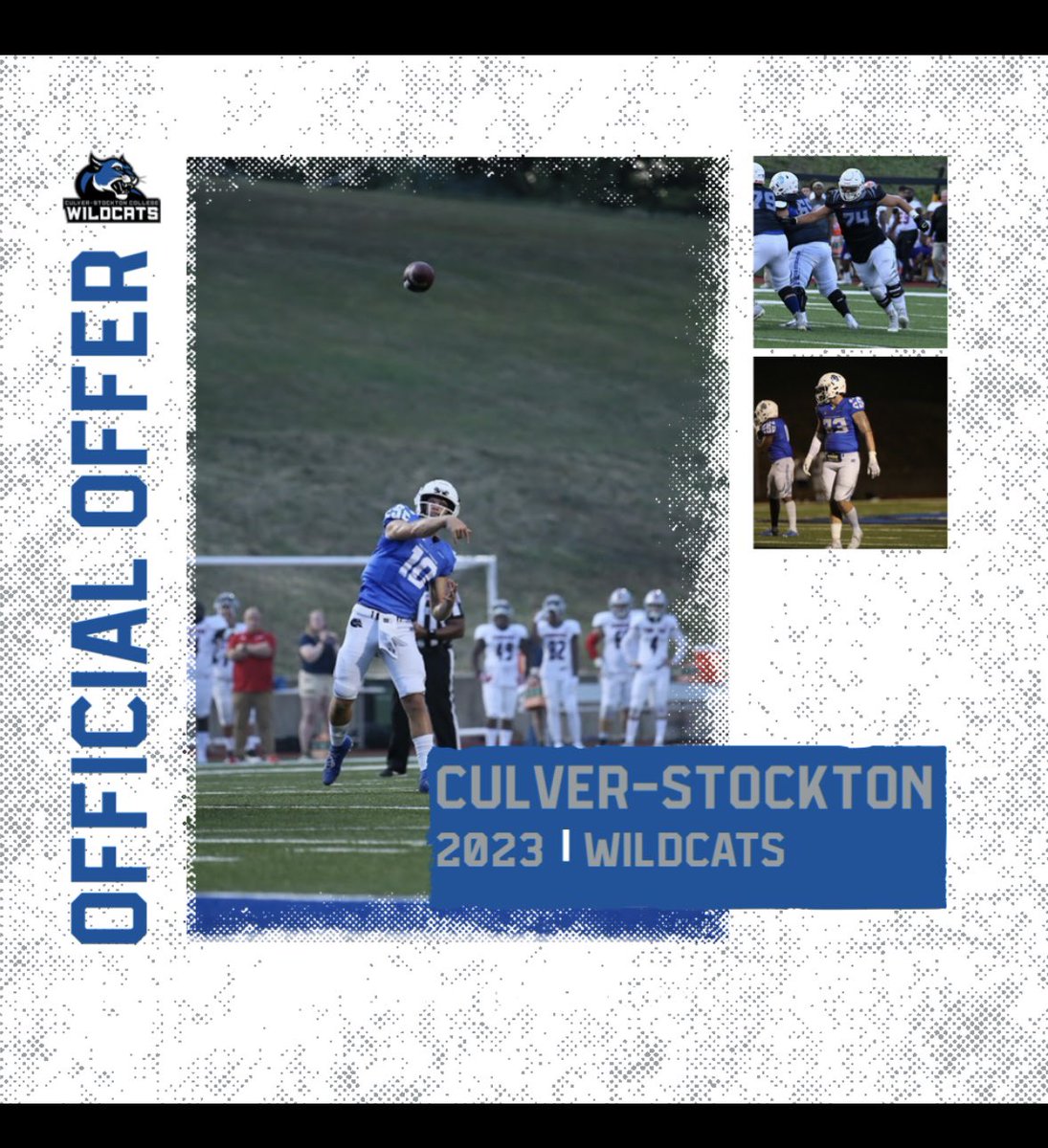 AGTG. Blessed and grateful to receive an OFFER from Culver-Stockton!!! <a href="/CSCwildcatsFB/">Culver Football</a> <a href="/CoachCutshaw/">Roy Cutshaw Jr</a> <a href="/CoachJReece/">Jacob Reece</a> <a href="/chadmcheatham/">Chad M Cheatham</a> <a href="/Fannincountyfb/">Fannin County Football</a> <a href="/NwGaFootball/">NwGa Football</a> <a href="/RecruitGeorgia/">Recruit Georgia</a>