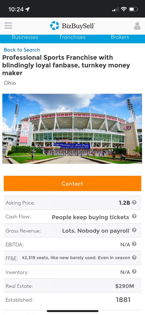 Garrettswright's tweet photo. @dotsonc @spmancuso @dougdirt24 look what I just came across looking at local businesses for sale https://t.co/2mZvQQDYEE