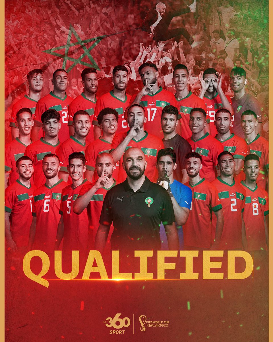 Le360fr's tweet photo. HISTORIQUE 
LE MAROC EN QUART DE FINALE

MERCI 🇲🇦🇲🇦 #MARESP https://t.co/1T2gxegF7O