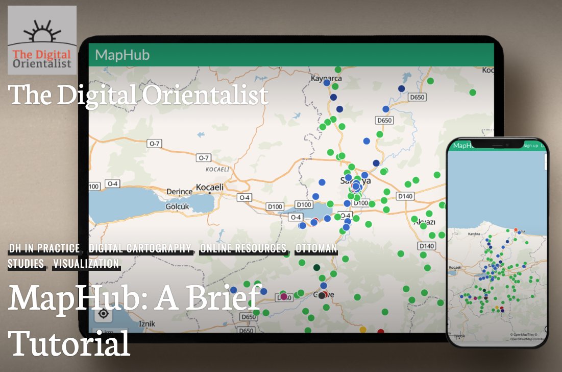 DigiOrientalist's tweet photo. #newpost by @busranurbekman on @maphubteam and its potential for designing your own maps! Learn how with this tutorial
🔗below
**MapHub: A Brief Tutorial**
#dhinpractice #DHresearch #DHtools #New #DHmaps #mapping #onlineresources #digitalcartography https://t.co/yBpNrsly9e
