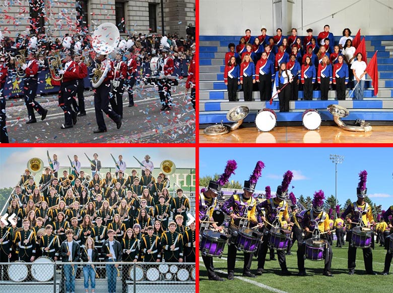 Scopri le formazioni della nostra Parade! 
Ecco a voi le prime band americane in parata! #NewarkCharterHighSchoolMarchingBand  #StPaulsEpiscopalSchoolMarchingSaints
#NotreDamePreparatorySchoolMarchingBand
#MinnesotaStateUniversityMaverickMachineMarchingBand