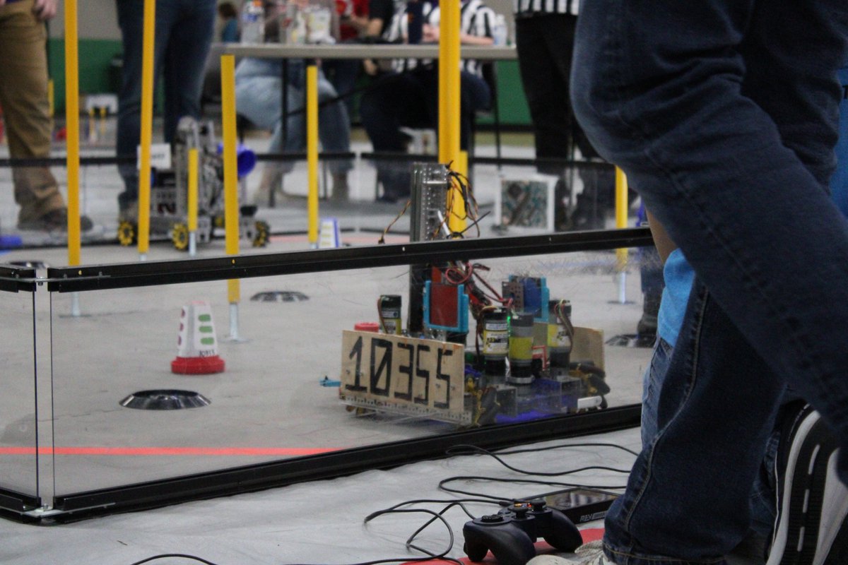 A few choice shots of Barbra, our robot, from this weekend's league meet