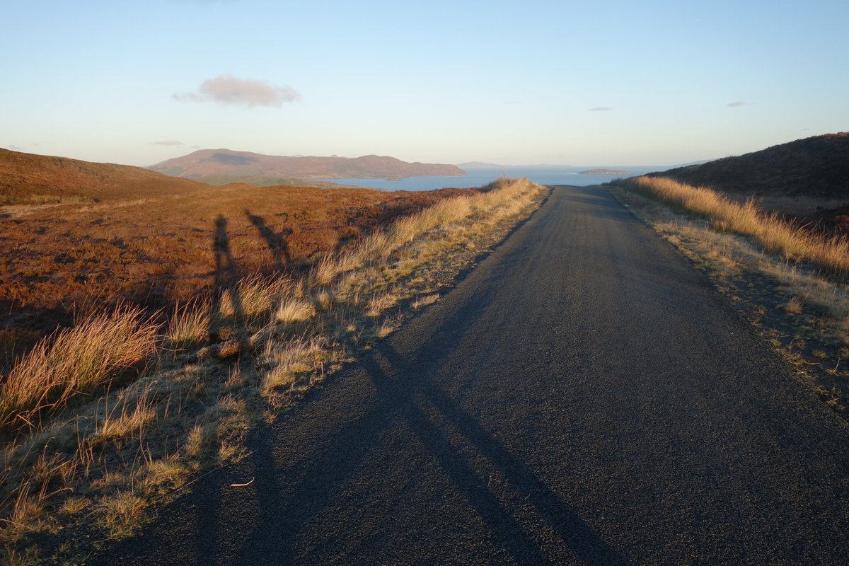 Winter sun casts long shadows. 
#IsleofSkye #Winter #Scotland