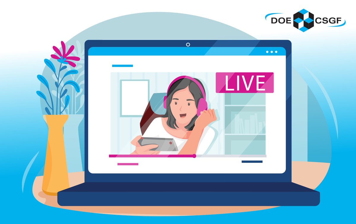 Don’t miss THIS THURSDAY’s #DOECSGF application webinar and Q&amp;A at 1:30 p.m. CST where we’ll review the program and application process. This #fellowship offers a $45K stipend, tuition, national lab experience &amp; a vibrant community. Register today: bit.ly/3B9AqkD #HPC