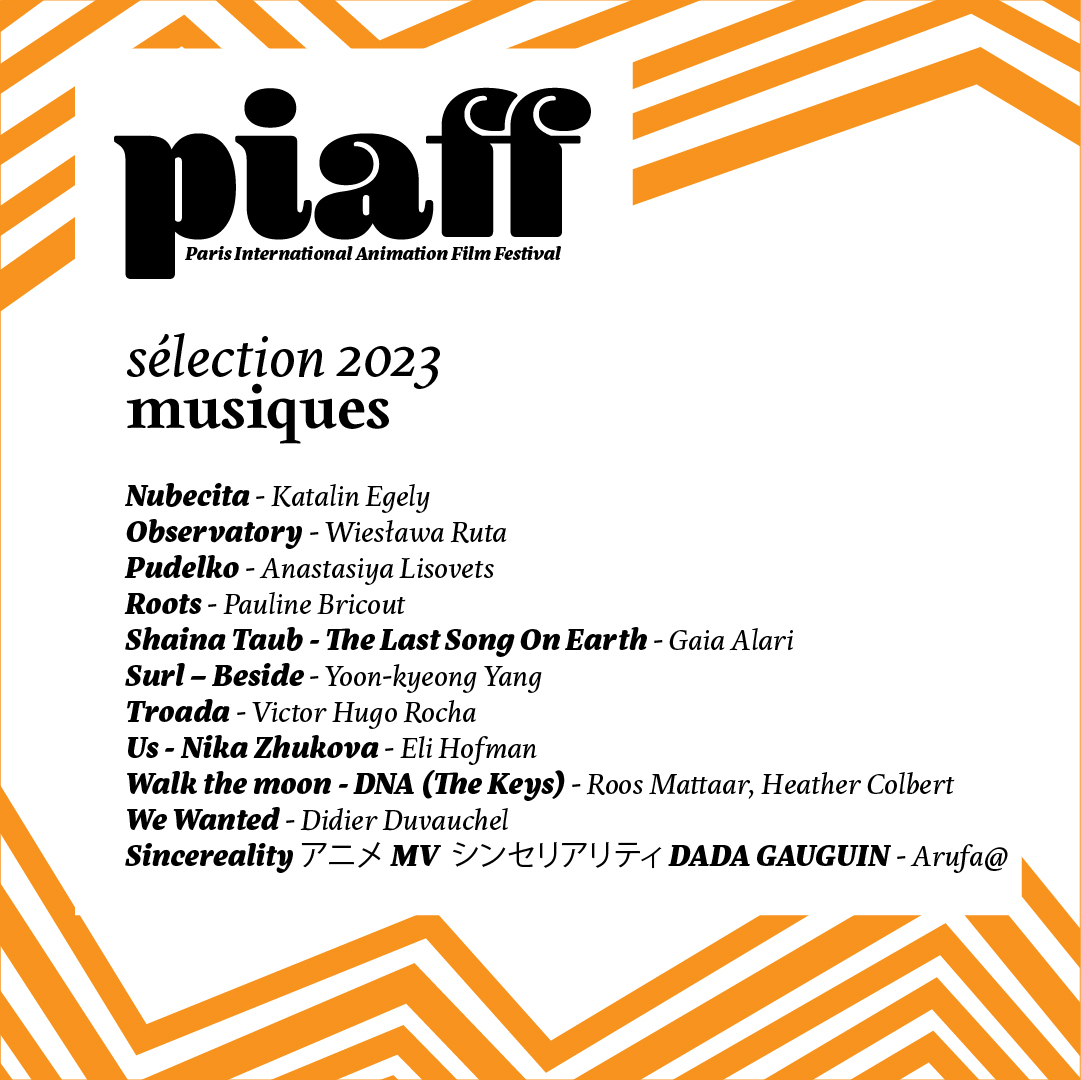PIAFF 2023 - sélection musique