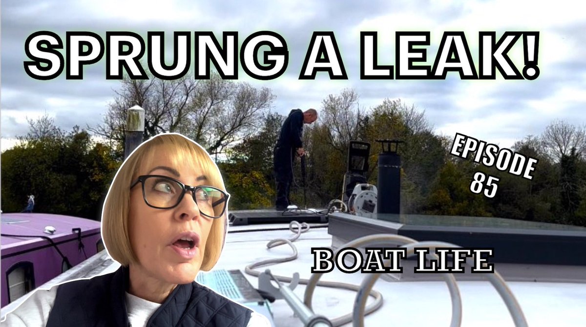 widebeamandwel1's tweet photo. @BoatVloggers our latest video 😁 We've sprung a leak! This week we start to prep our wide beam for the winter, when water starts to pour in from our skylight! Is this disaster or will all become dry in the end? Our Wide Beam is Leaking! | Boat Life | 85
https://t.co/nRjuQXJie4 https://t.co/M1I8NPtpo6