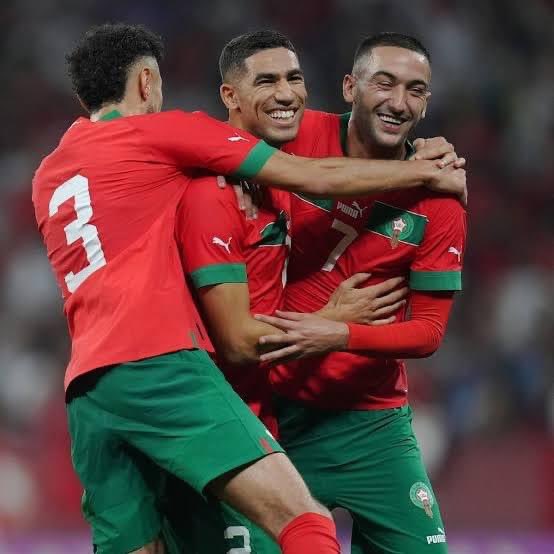 Congratulations 🎊🎉🎈 Morocco 🇲🇦 the atlas lions!! 👏🏾👏🏾👏🏾 you have made Africa proud by making it to the quarter finals of the FIFA world 2022. 

Photo courtesy..