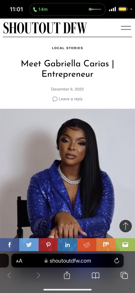 _Gaabby__'s tweet photo. MY ARTICLE IS ON SHOUTOUT DFW!!!

Thank You God!!!!  
IM SO BLESSED THIS IS ONE OF MANY ARTICLES THAT WILL BE PUBLISHED!!! 

Black Girl Magic✨ https://t.co/dp2WDMh14w