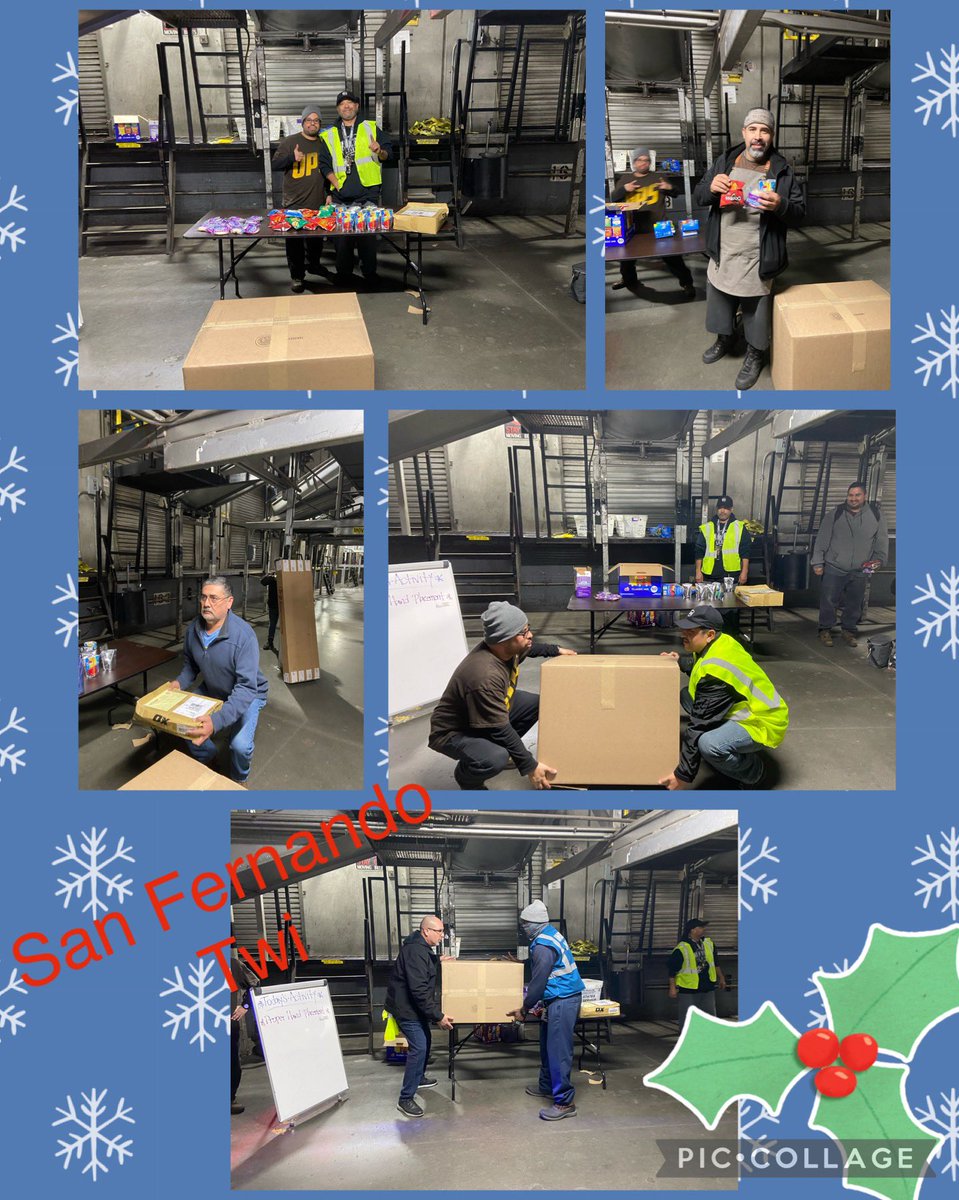 San Fernando Twi conducting a lift/lower activity &amp; giving the workforce a little treat🎅🧑‍🎄🎄🏋️‍♂️🥪🧃#SafetyFirst #Peakmas2022 <a href="/JustxWilliams/">Justin Williams</a> <a href="/jimweber88/">Jim Weber</a> <a href="/Buckeyelouie/">TrablS</a> <a href="/sybsalas/">sybil</a> <a href="/SF_Twilight/">San Fernando Twilight</a> <a href="/SfecaFeederSfty/">San Fernando</a>