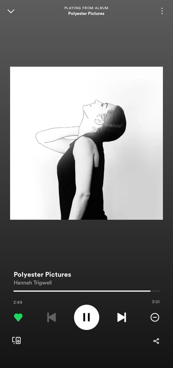 thatgrungelyn's tweet image. @HannahTrigwell's new song is already released in Indonesia 🥰 Polyester Pictures is emotional and catchy at the same time, it's gonna be on loop 🫶🏻