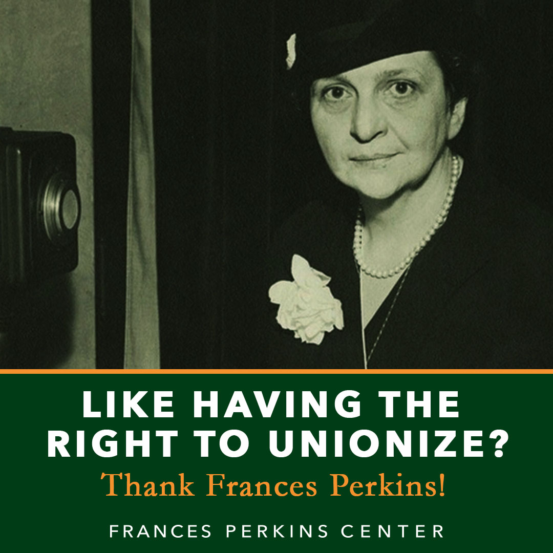 Frances Perkins Center tweet media