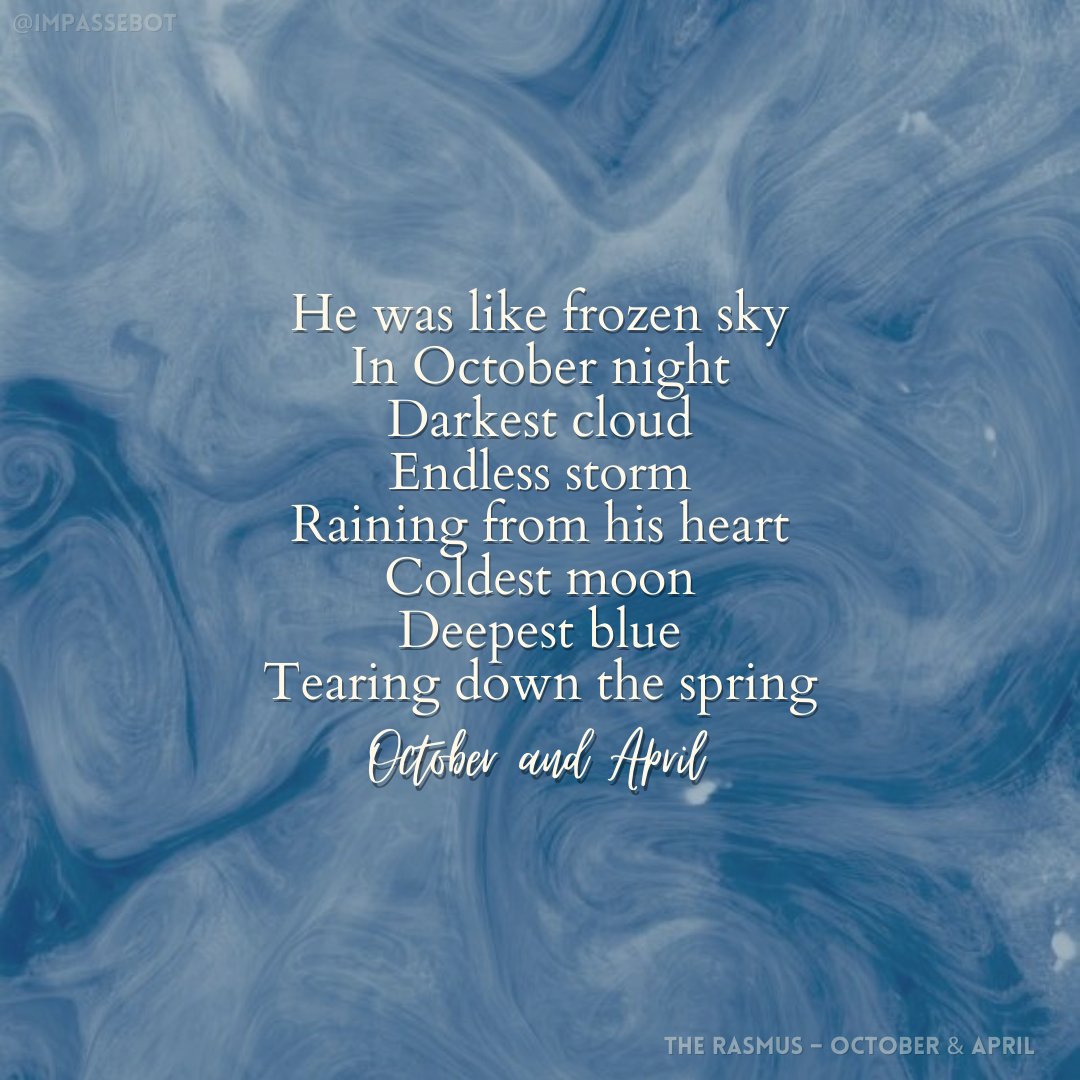 impassebot's tweet image. 𝓞𝓬𝓽𝓸𝓫𝓮𝓻 &amp;amp; 𝓐𝓹𝓻𝓲𝓵  🥺🎸🩰