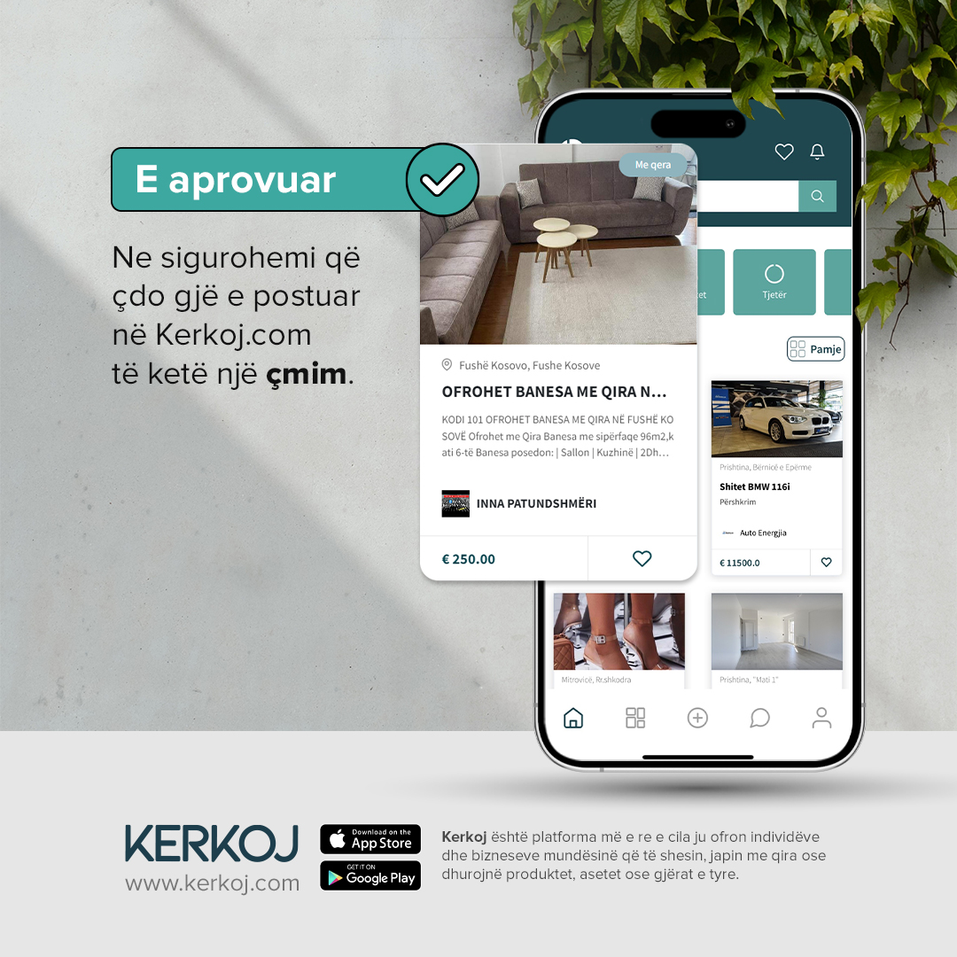 Kerkojcom's tweet photo. Në platformën tonë të gjitha shpalljet e produkteve kanë çmime dhe informacione të nevojshme të produktit për blerësit që janë të interesuar, https://t.co/pXYG0R2udt jua lehtëson çdo proces!💙

Vizitoni faqen tonë👇
https://t.co/iDlLXTMOQM

#kerkoj #shitblerje #kosova #diaspora https://t.co/ck3AGdv1SQ