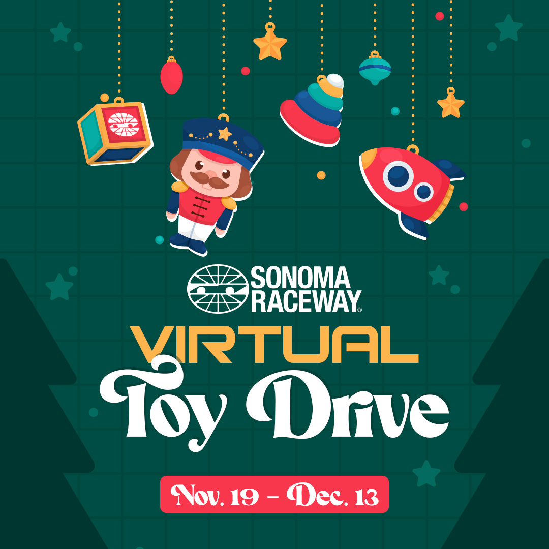One more week to participate in <a href="/RaceSonoma/">Sonoma Raceway</a>'s Virtual Toy drive, benefiting the members of Boys &amp; Girls Clubs of Sonoma Valley. Purchase gifts here: a.co/cPojFfe. Thank you once again to the amazing team at Sonoma Raceway.