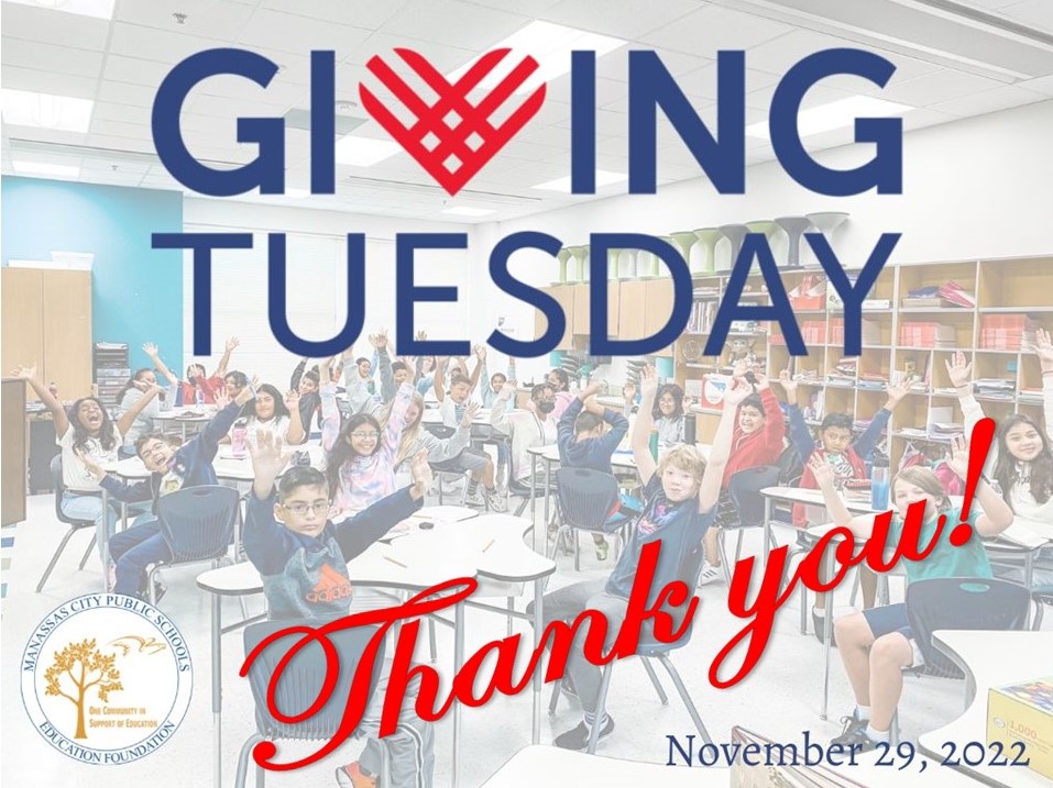 Mcpsedfoundatio's tweet photo. Thank you for supporting our #GivingTuesday 2022 campaign. Because of you, we can expand our support of MCPS teachers and students. 

Please continue to follow us for ways you can engage with and support the foundation. 

https://t.co/zmdNIJwaky https://t.co/pcBX6NE1oH