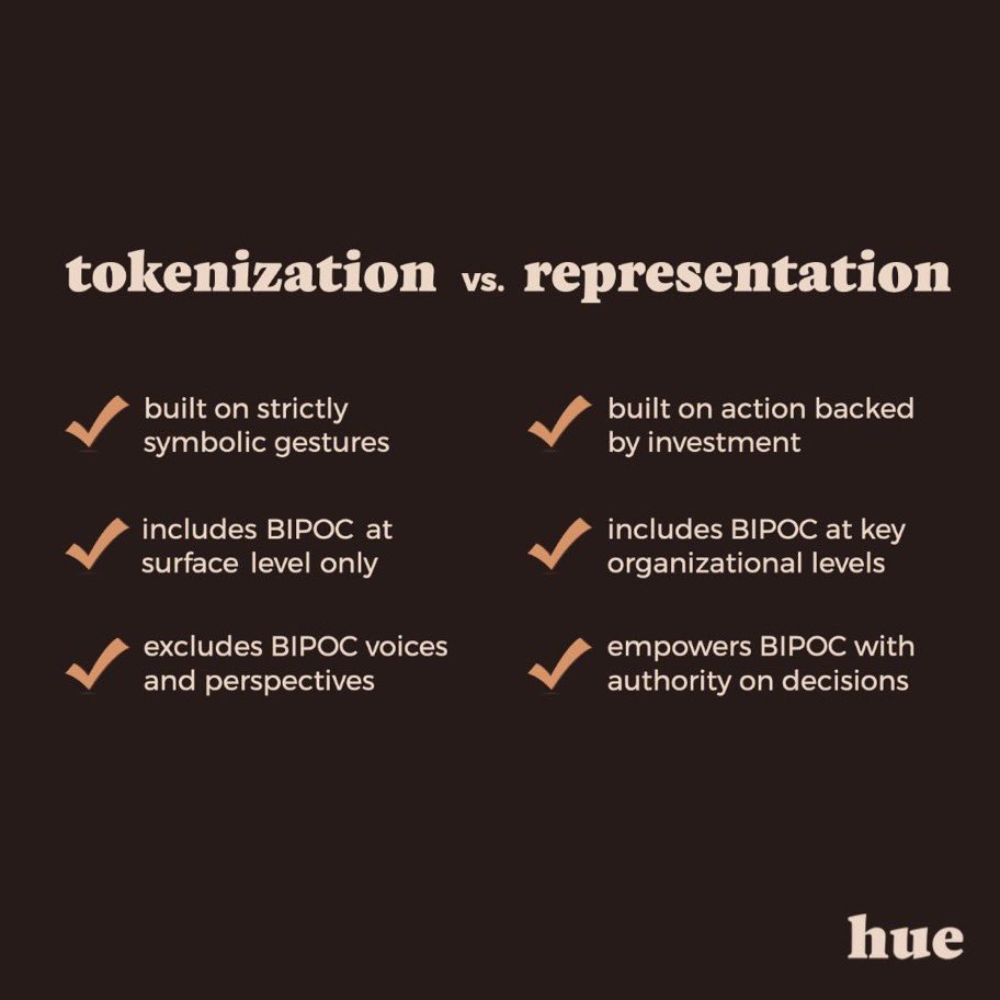 One of the truest messages I’ve seen, heard, and felt 💥Don’t just give us a set at the table, but give us voice at the decision making table.